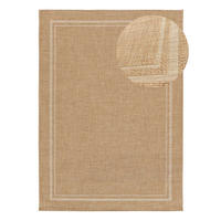 OUTDOORTEPPICH Beige Mit Juteeffekt Guinea 120/170 cm - Beige, Naturmaterialien/Textil (120/170cm) - Atticgo
