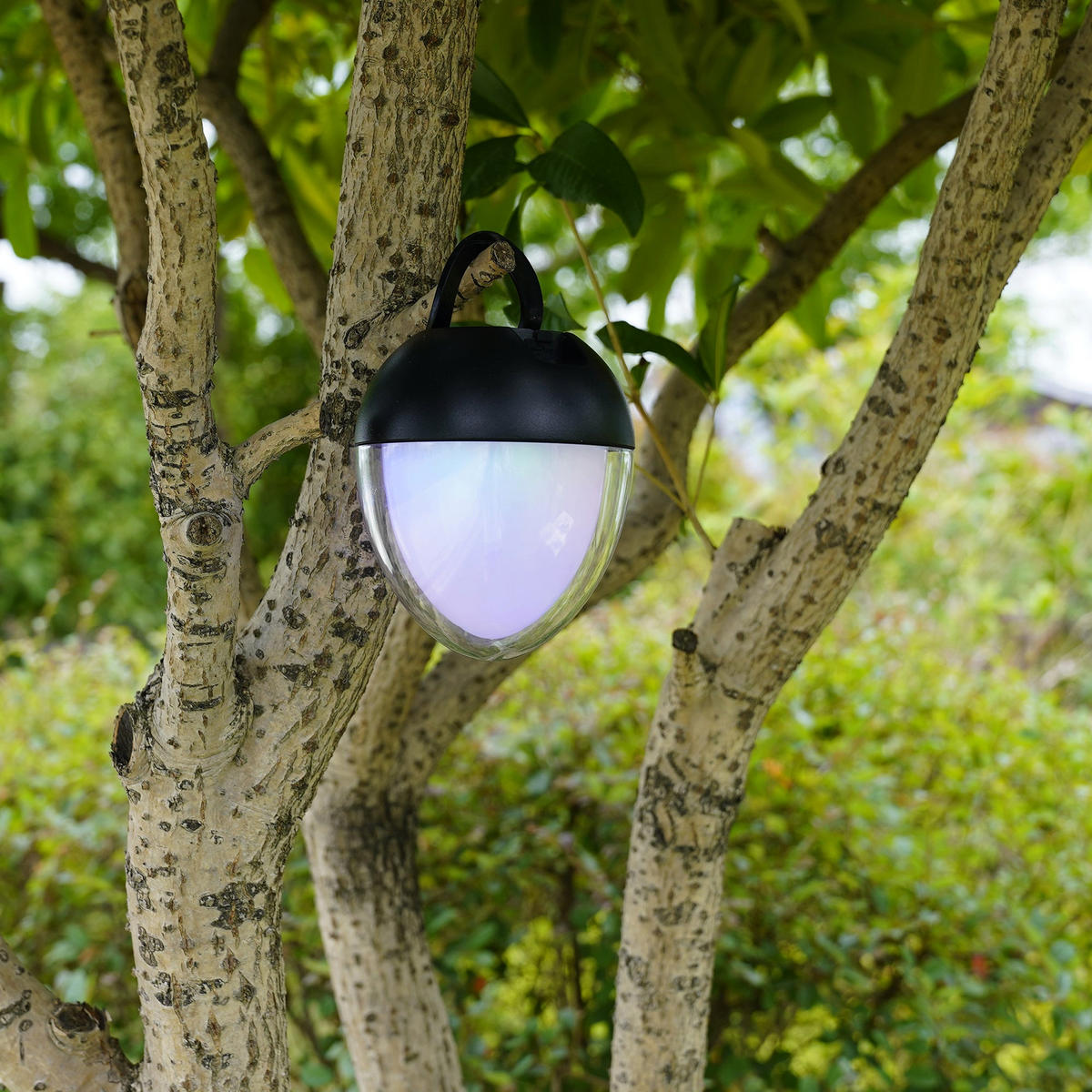 LED-GLUHBIRNE OVIE weiß - Weiß, Metall (10/10/12cm) - Lumisky