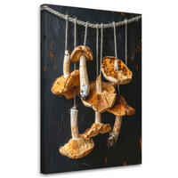 LEINWANDBILD Essen & Trinken 40x60cm - Beige, Textil (40/60cm) - Feeby