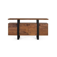SIDEBOARD mit 4 Türen aus Palisanderholz - Braun, Holz (45/90/175cm) - Giner y Colomer