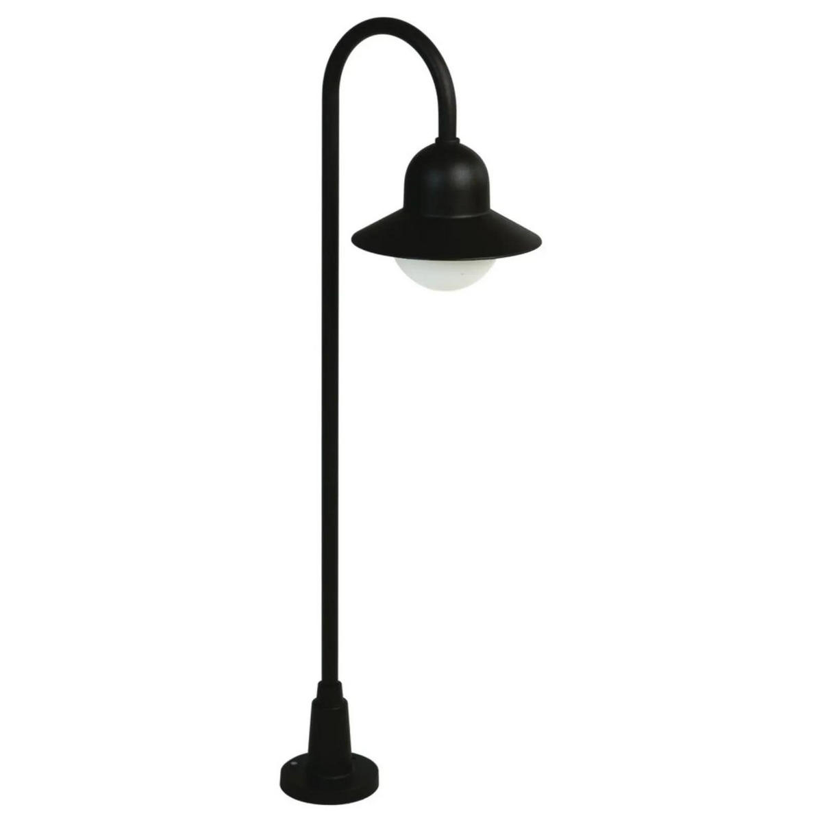 WEGELEUCHTE Schwarz - Schwarz, Metall (13.5/13.5/120cm) - click-licht