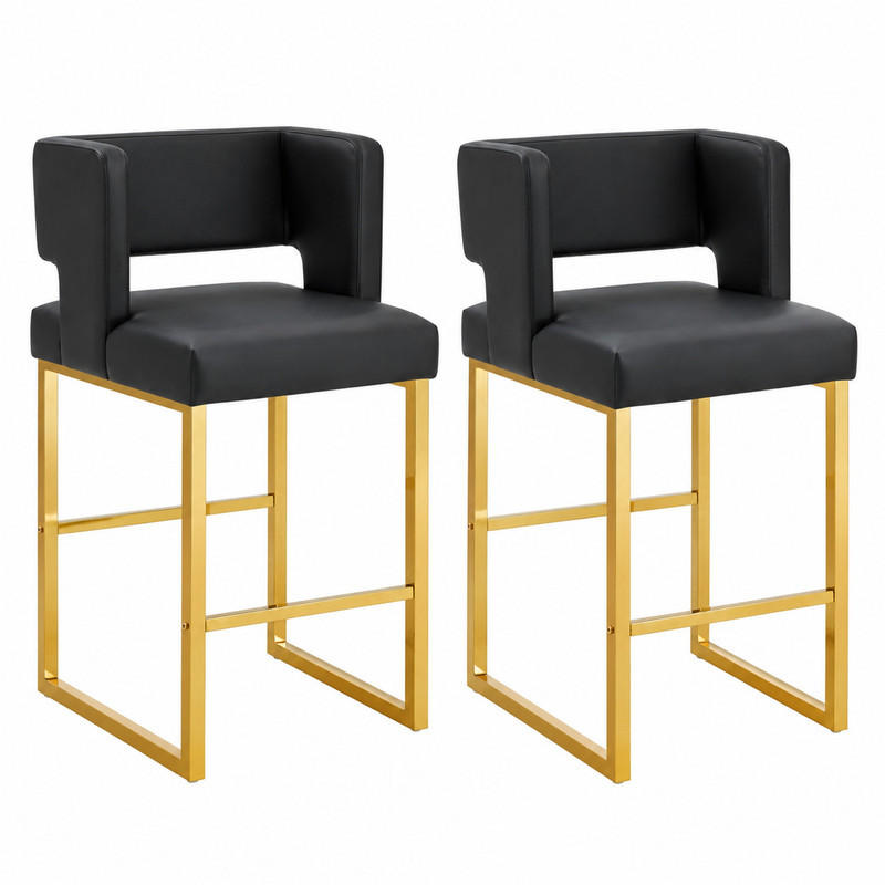 Meubliv Barstuhl Gold 53.3x91.4x48.1 cm