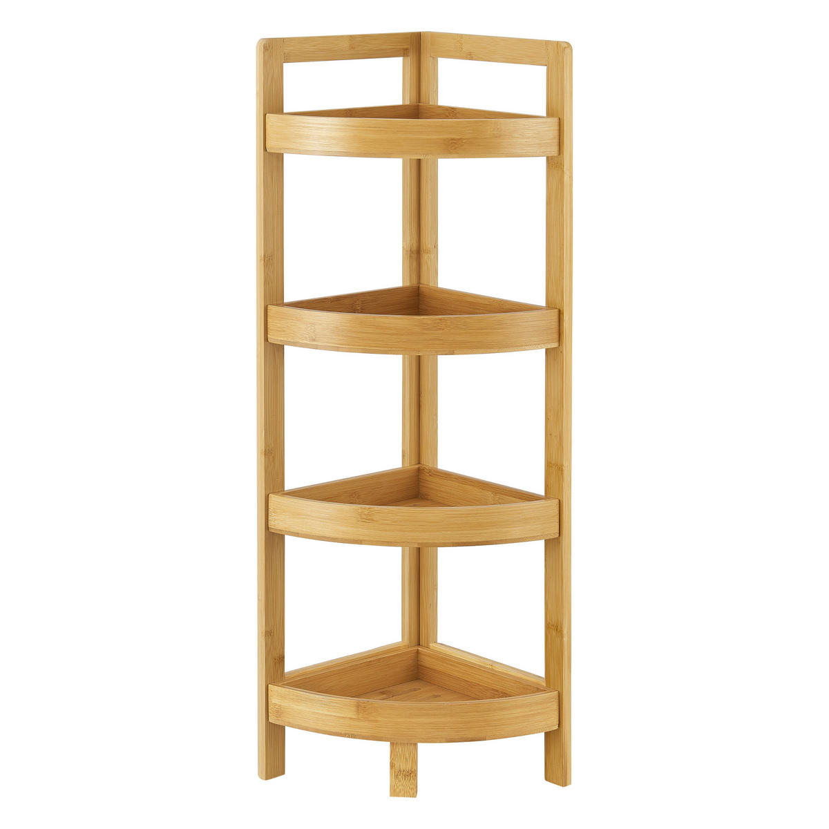 BADEZIMMERREGAL Lestijärvi - Naturfarben, Holz (23/80/23cm) - [en.casa]