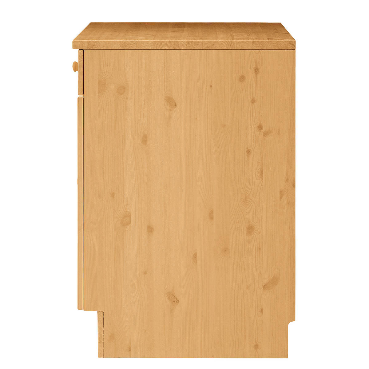 UNTERSCHRANK - Kiefer massiv - Kieferfarben, Holz (100/85/60cm) - home24