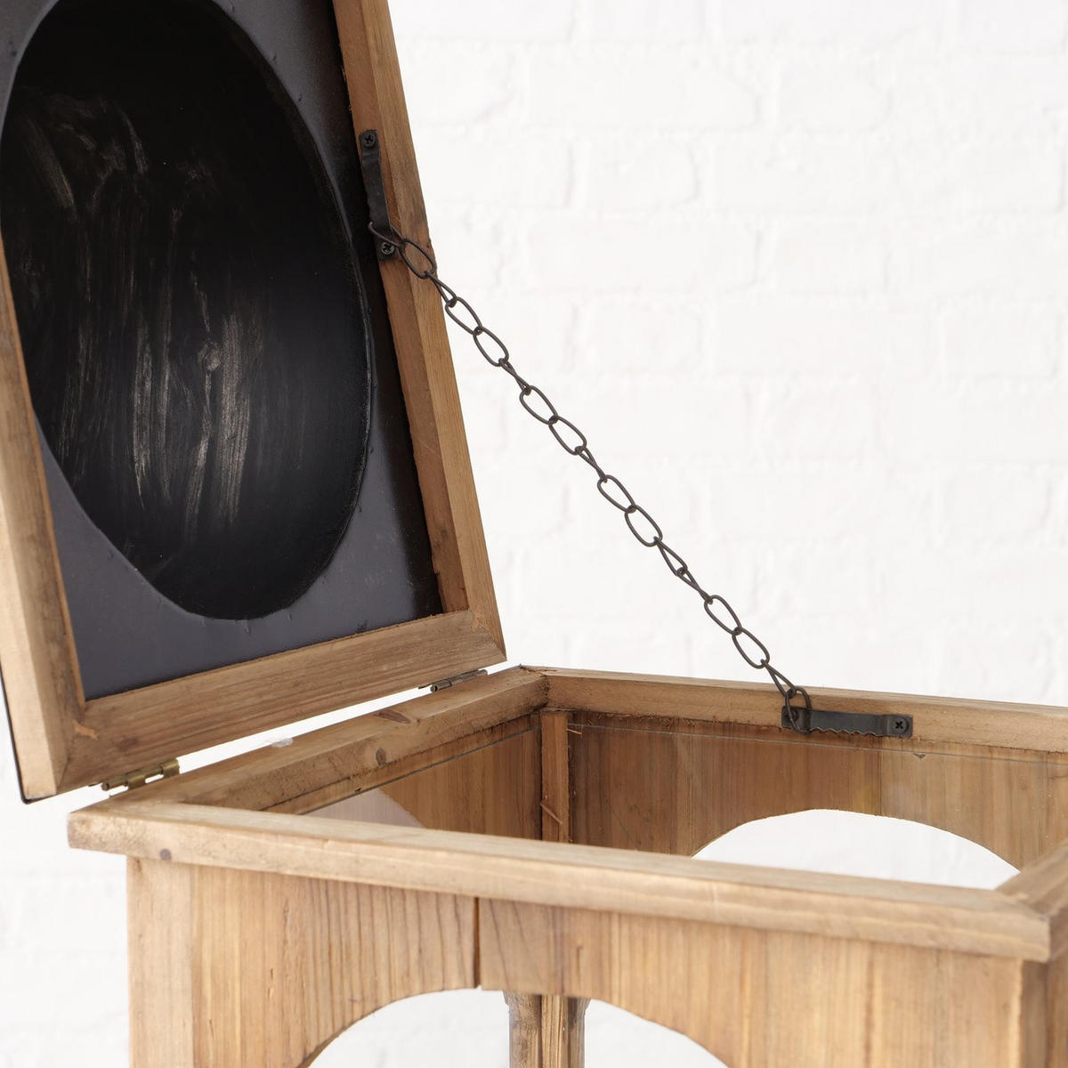 LATERNE Melira 50/61 cm 2er-Set - Multicolor, Holz (26/61/27cm) - Boltze Home