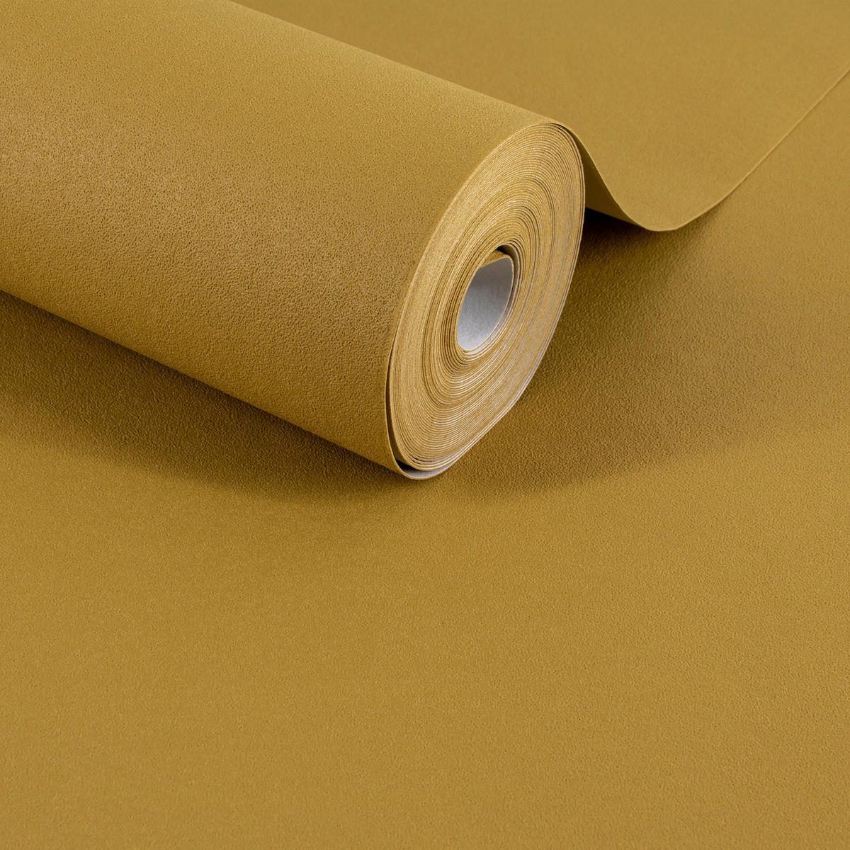 VLIESTAPETE Velvet Uni 1005x52cm - Gelb, Papier/Kunststoff (52/1000cm) - Superfresco Easy