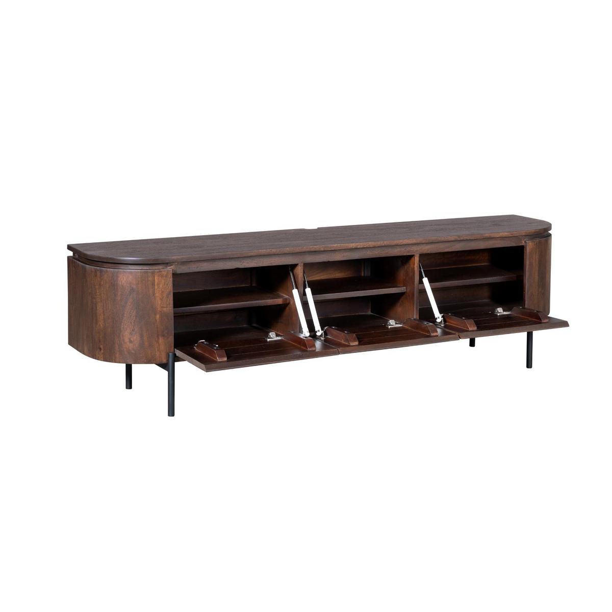 TV-MÖBEL Excellent Braun 35/160/45 cm - Braun, Holz (160/45/35cm) - Starfurn