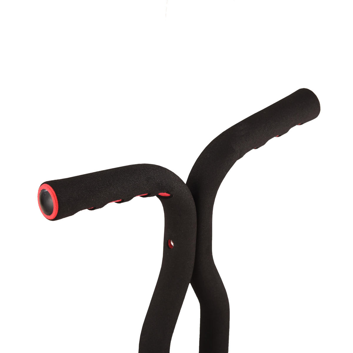 POGO-STICK - Dunkelrot, Kunststoff/Textil (29/6cm) - Relaxdays