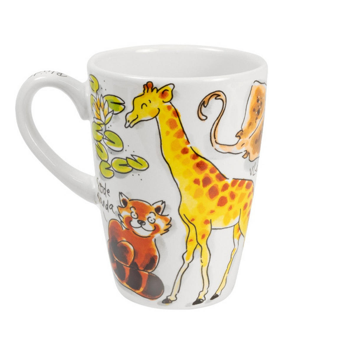 XL-BECHER Seepferdchen in Bunt - 500 ml - Multicolor, Keramik (0.5L) - Blond Amsterdam