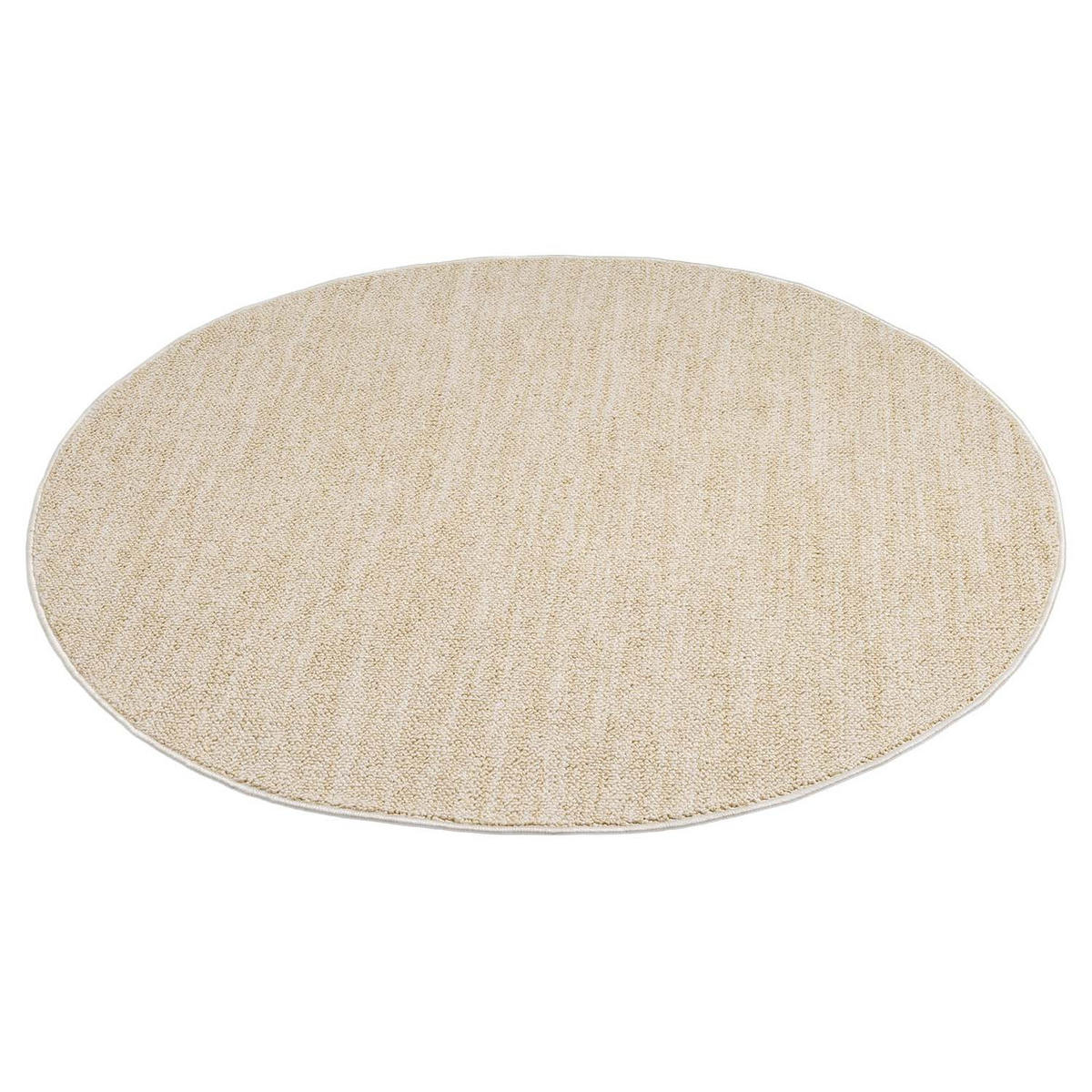 KURZFLOR-TEPPICH Clasico 0052 Gelb 200 cm Rund - Gelb, Textil (200/200cm) - carpet city