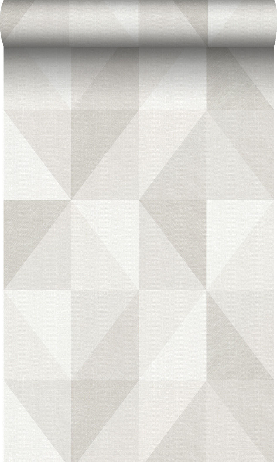 TAPETE 3D-Muster 50 x 900 cm - Beige, Papier (50/900cm) - Origin Wallcoverings