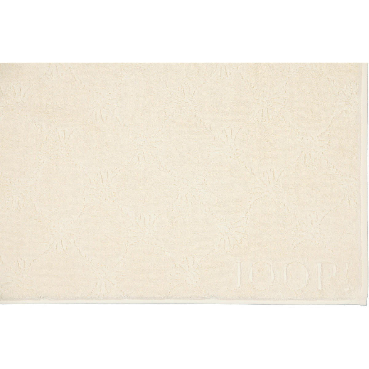 BADEMATTEN UNI CORNFLOWER 1670 CREME - 356 - Beige, Textil (50/80cm) - Joop!