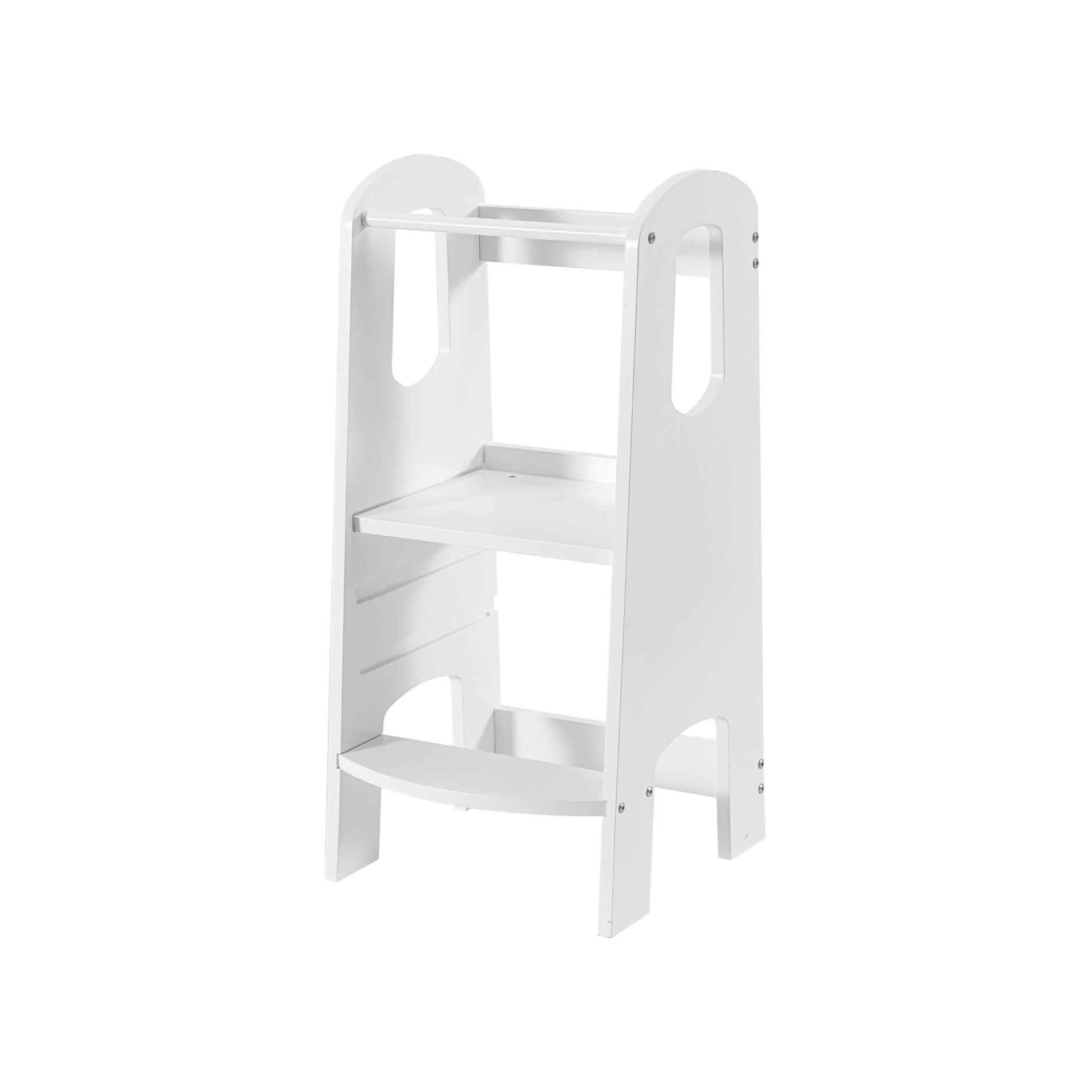 XXXLutz Montessori-Turm Weiß 41x86x38 cm