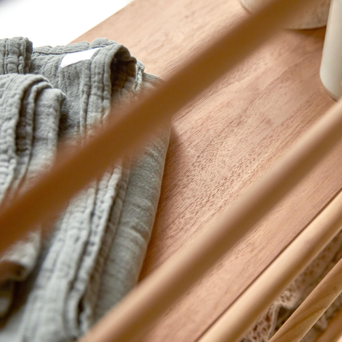 HOCHSCHRANK Sera Natur aus Teak - Naturfarben, Holz (80/180/40cm) - Tikamoon