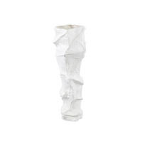 VASE Kellie Weiß 15.5/15/48cm - Weiß, Keramik (48cm) - PTMD Collection