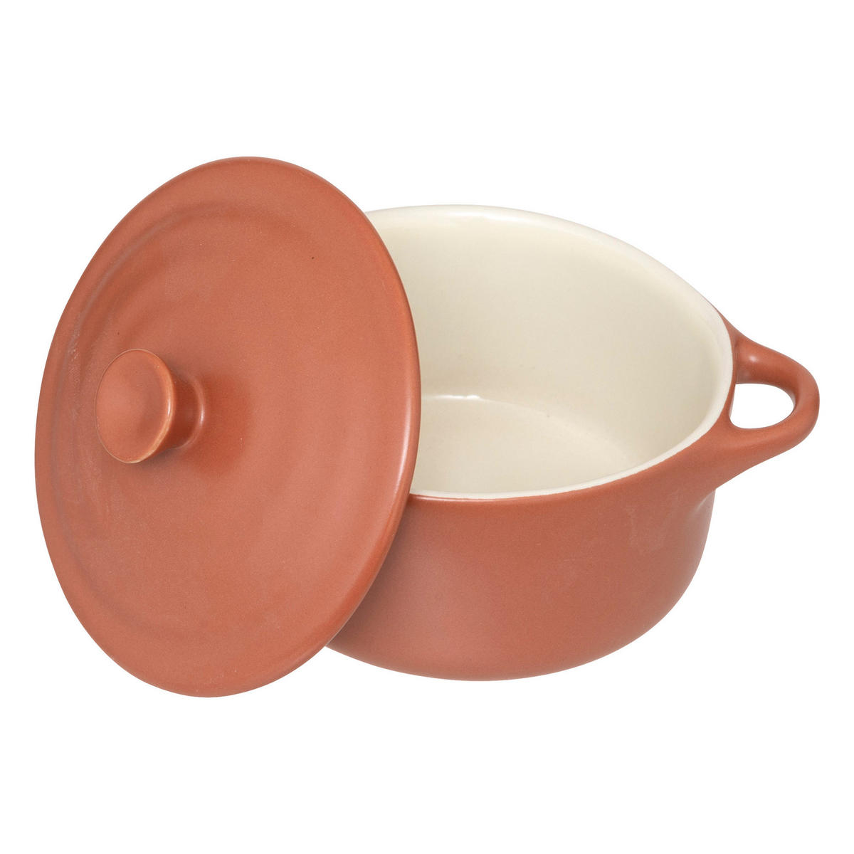 AUFLAUFFORM aus Keramik 13/9,7/7,7 cm - Orange, Keramik (9.7/7.7/13cm) - 5five Simply Smart