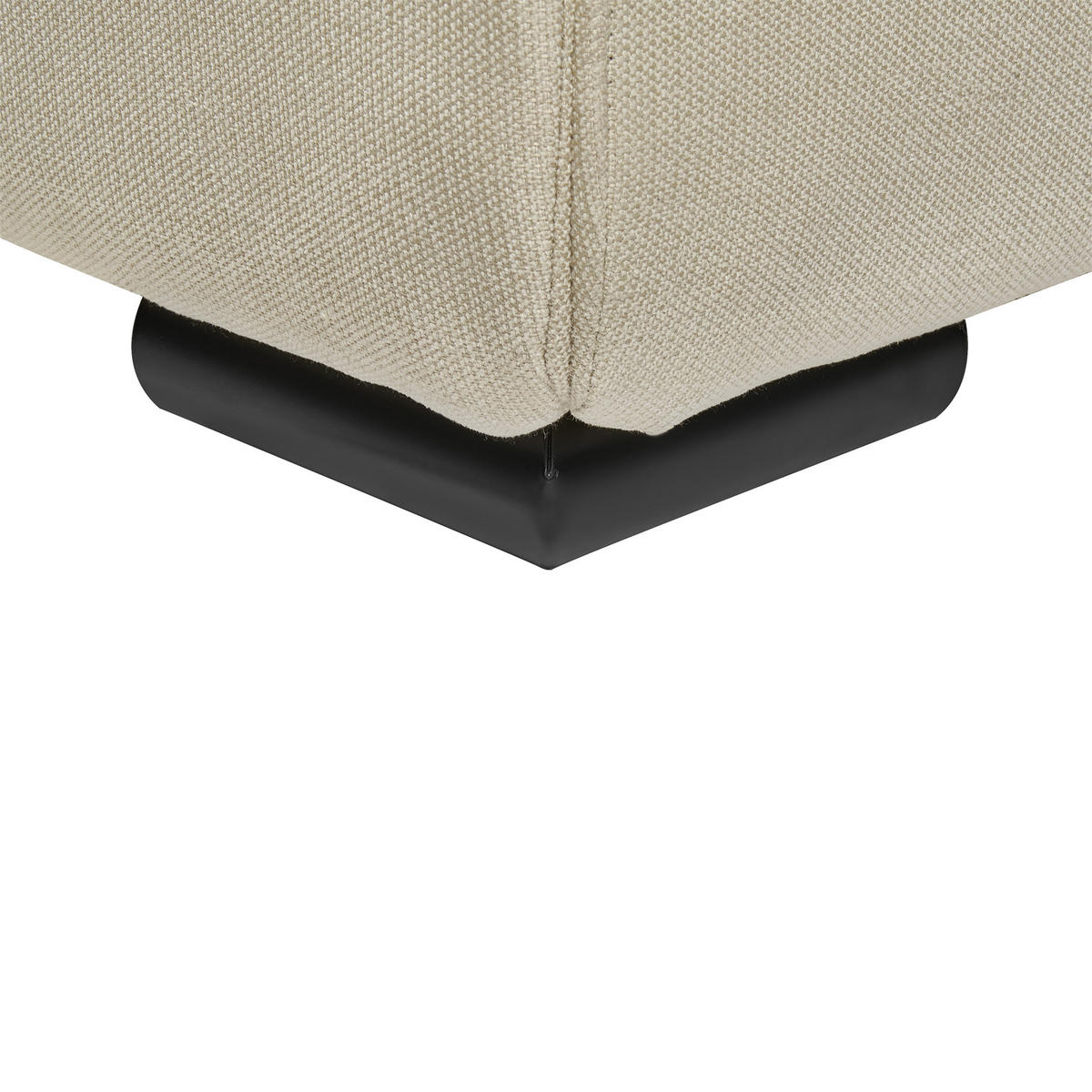VATTENSÄNG 160x200 cm beige Roisel - Cremefärgad, Textil (160/200cm) - Beliani