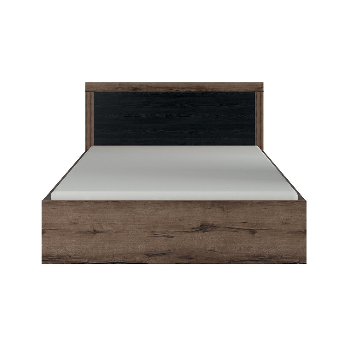 BOXBETT 140/200 Adam Holz - Schwarz, Holzwerkstoff (140/200cm) - Petits-meubles