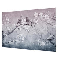 FOTOTAPETE 312x219 cm - Subtile Natur - Grau, Textil (312/219cm) - Wallfluent