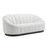SOFA 3-Sitzer, Weiß - Weiß, Textil (96/83/215cm) - Oviala