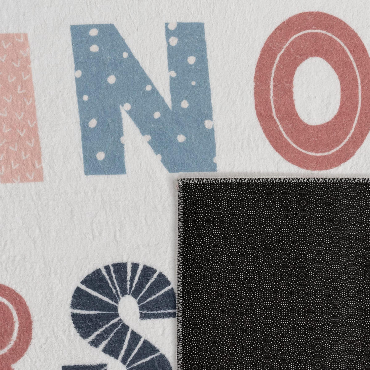 KINDERTEPPICH waschmaschinenwaschbar Alphabet Kinderzimmer schmutzabweisend Mehrfarbig Rechteckig 120x160 - Multicolor, Textil (120/160cm) - KADIMA DESIGN