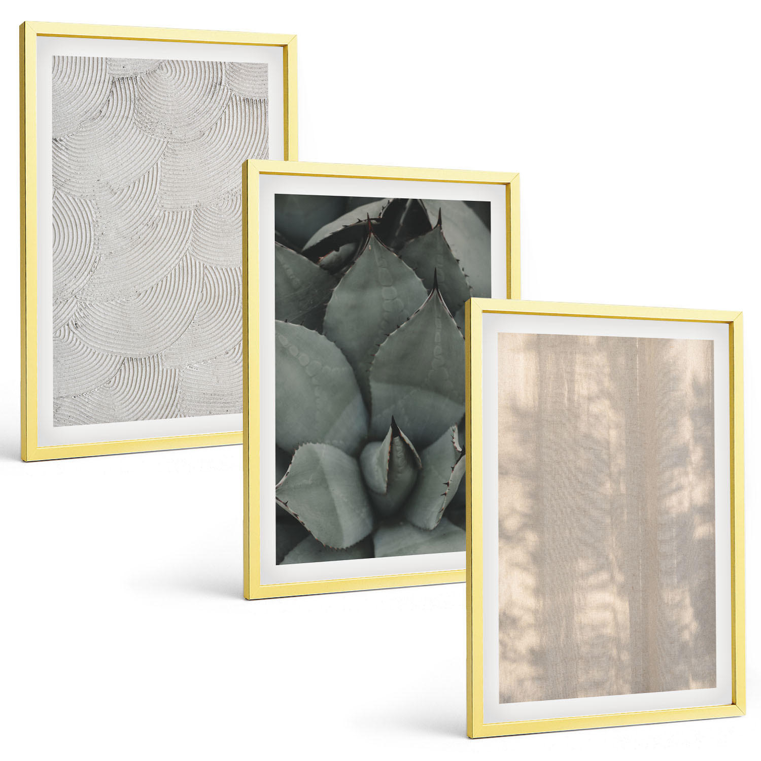 Tulup Bilder Gold 40x60 cm
