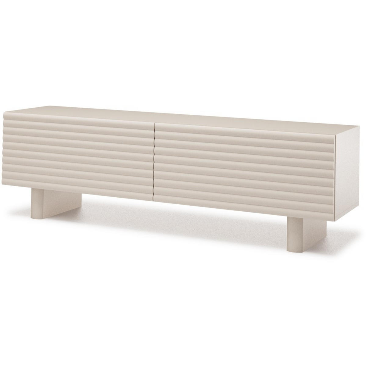 LOWBOARD Torino mit 2 Türen, 150 cm, Kaschmir - Kaschmir, Holzwerkstoff (150/46/37cm) - Beautysofa