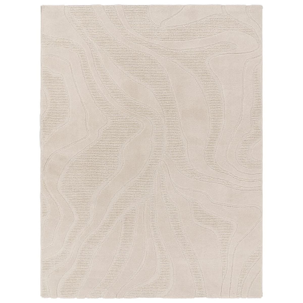 FLACHWEBETEPPICH Boho Creme 80 x 150 cm - Creme, Kunststoff (80/150cm) - TT Home