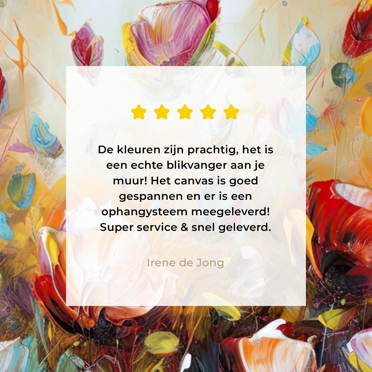 LEINWANDBILD Blumen - Kunst - Natur - Ölgemälde Wohnzimmer Groß 120x80 cm - Multicolor, Textil (120/80cm) - MuchoWow