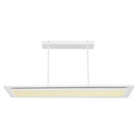 LED HÄNGLEUCHTE Murphy Weiß Metall - Weiß, Metall (52/29/114.5cm) - Globo Lighting