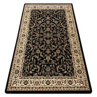 TEPPICH Royal 100/200 cm - Schwarz, Textil (100/200cm) - rugsX