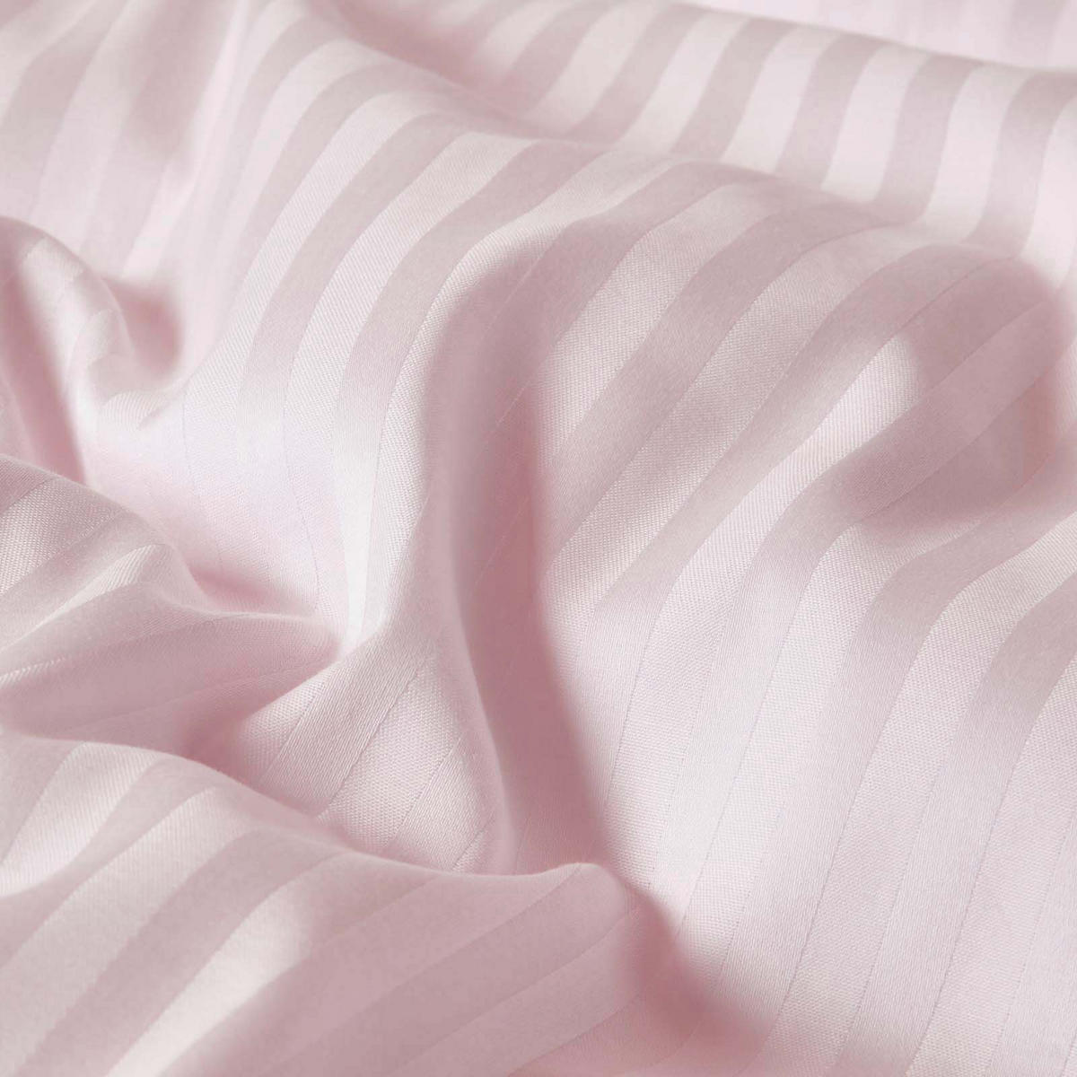 KISSENBEZUG für V-Form-Kissen, Damast-Streifen, Fadendichte 330 - Flieder, Textil (38/76cm) - Homescapes