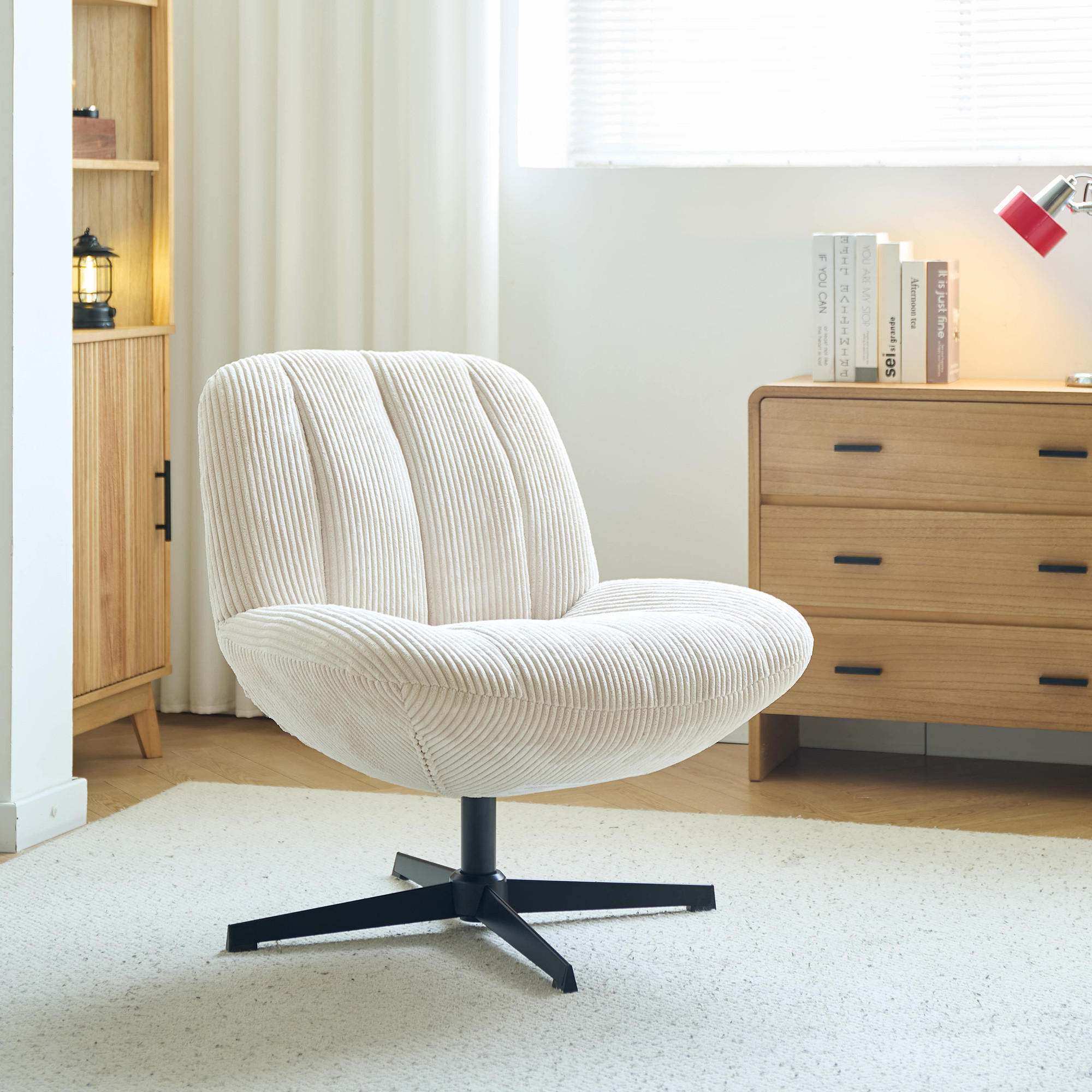 SESSEL Kord Beige - Beige, Textil (74/82/73cm) - Nordlys