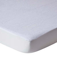 BABY-MATRATZENSCHONER wasserdicht mit Frottee-Oberfläche 60/120 cm, 2er-Set - Weiß, Textil (60/120cm) - Homescapes