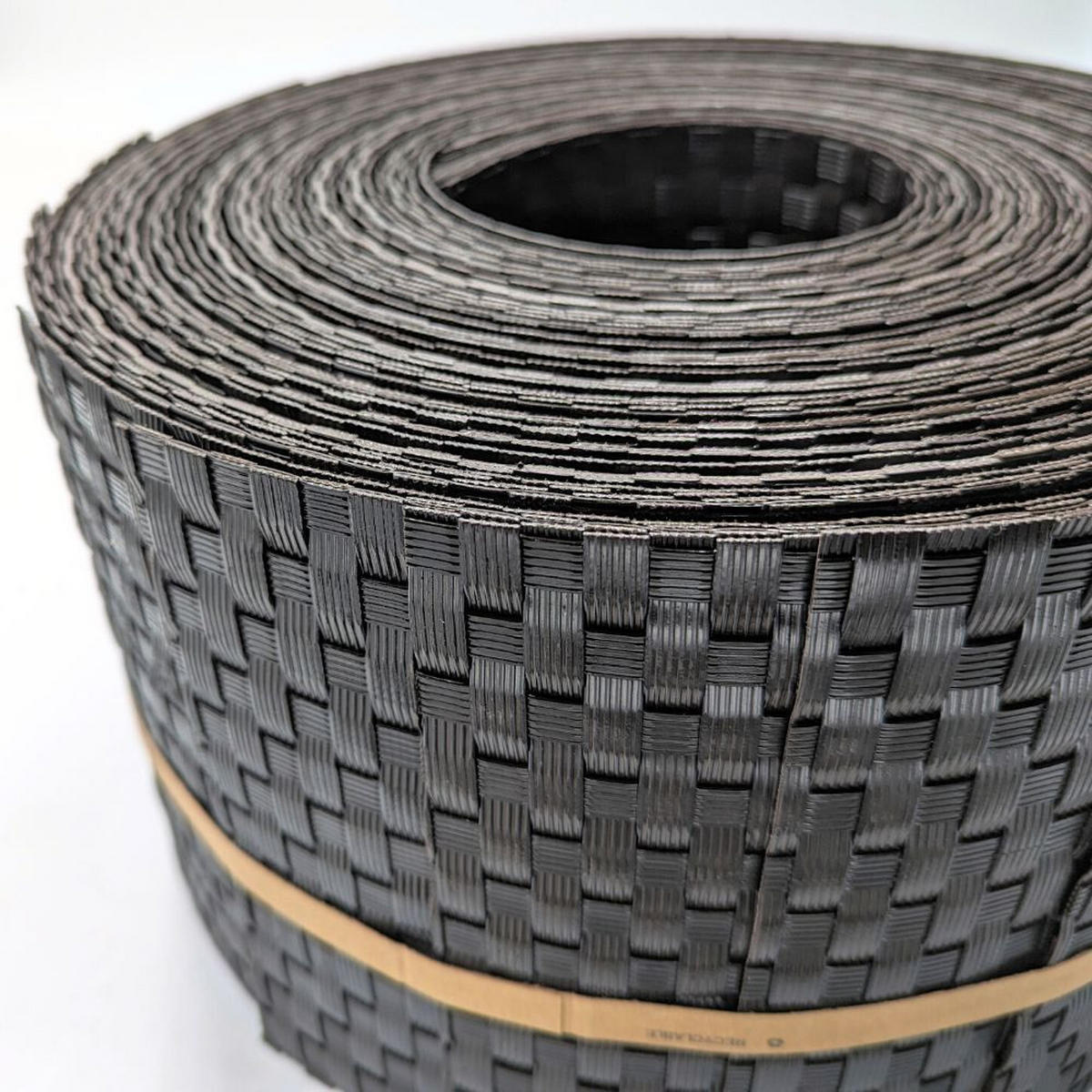 SICHTSCHUTZSTREIFEN Rattan für Doppelstabmatten UV-beständig Dunkelbraun 10x 2,55m - Dunkelbraun, Kunststoff (2550/19cm) - ZAUN|ZU