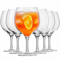 GIN & TONIC GLÄSER Harmony, 6er-Set, 700 ml - Transparent, Glas (0.7L) - Krosno Glass