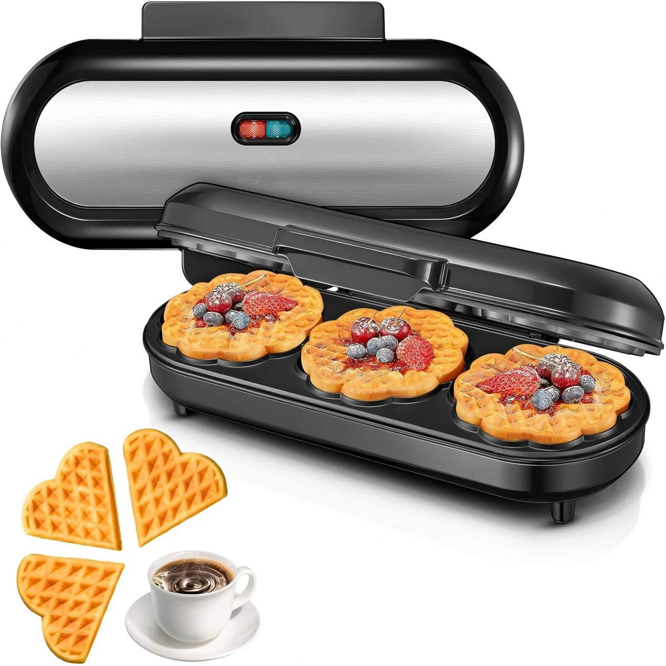 WAFFELEISEN NORT29 Schwarz - Schwarz, Metall (21.6/11.2/41cm) - NORTHCLAN