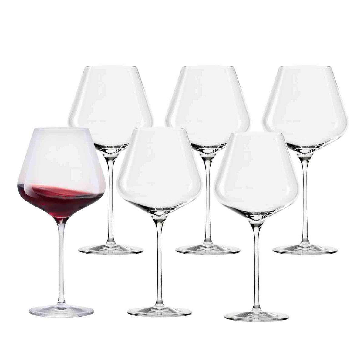 BURGUNDERGLÄSER Quatrophil transparent 710 ml 6er Set - Transparent, Glas (0.71L) - Stölzle Lausitz