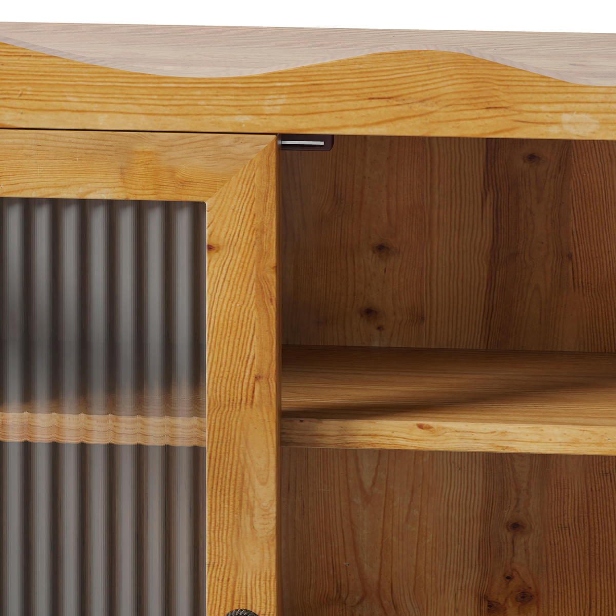 WANDSCHRANK Naturfarben 100/20/80 cm - Naturfarben, Holz (100/80/20cm) - PANGIVO