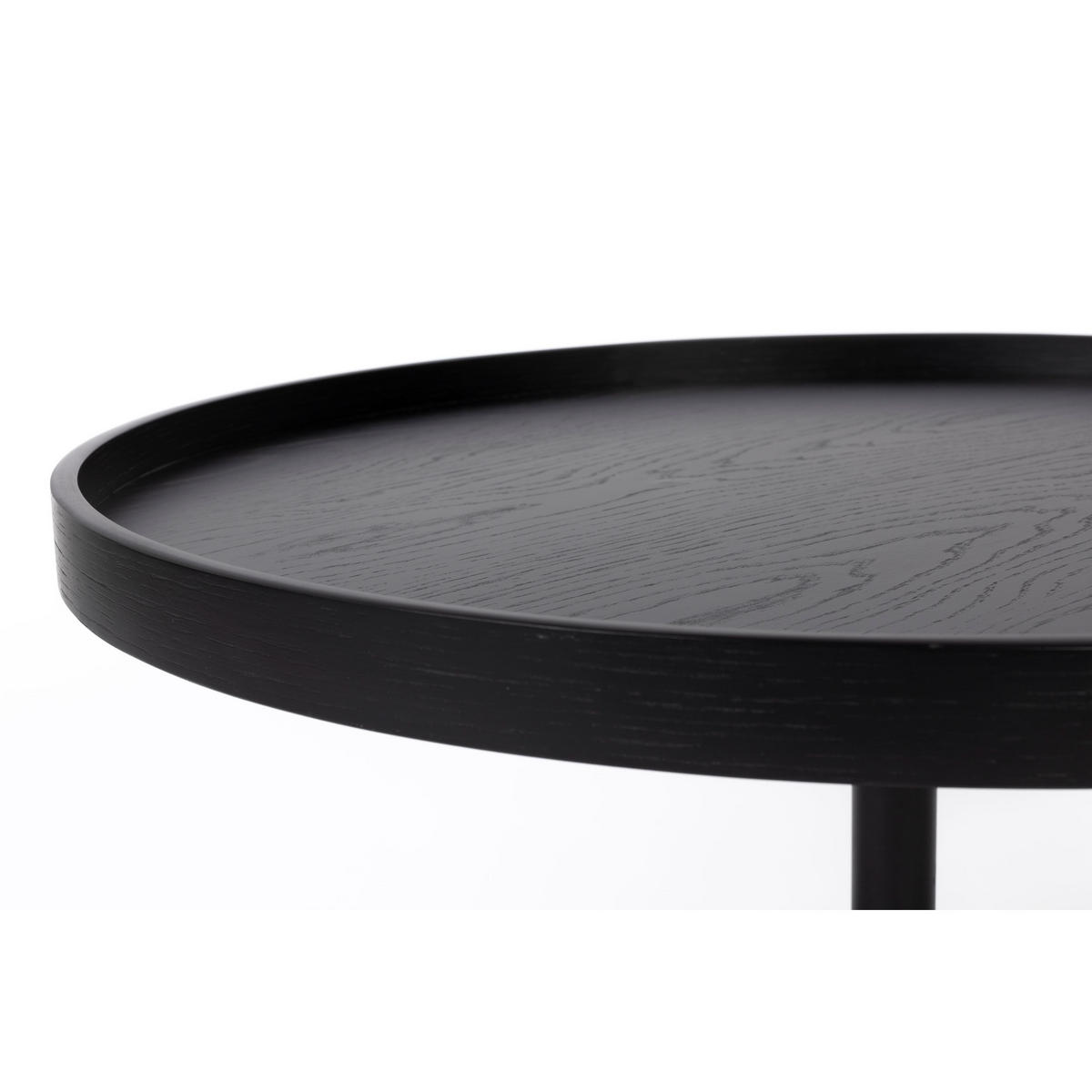 COUCHTISCH - Schwarz - Schwarz, Holz (70/70/35cm) - Drawer