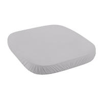 CEARȘAF cu elastic pentru bebe 7in1 - gri, material textil (73/73cm) - waldin