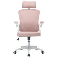 BÜROSTUHL Rosa 58/65/108 cm - Pink, Metall (58/108/65cm) - PANGIVO