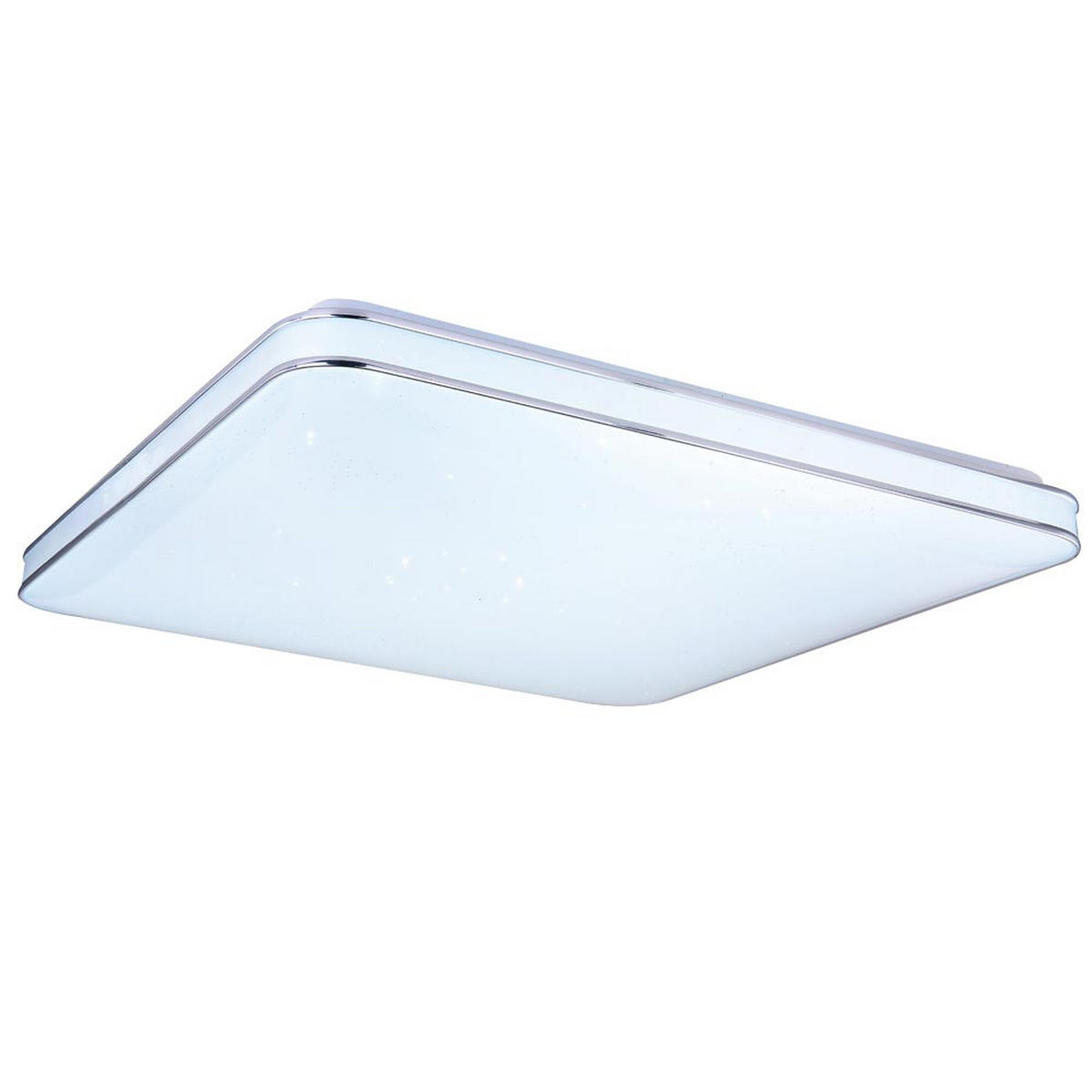 LED PANEL LASSY Weiß Metall - Weiß, Metall (49.5/49.5/8cm)