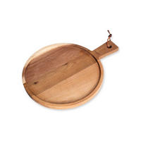 SCHNEIDEBRETT Beige 30/30/1.5 cm 73921 - Beige, Holz (30/30cm) - Husla 
