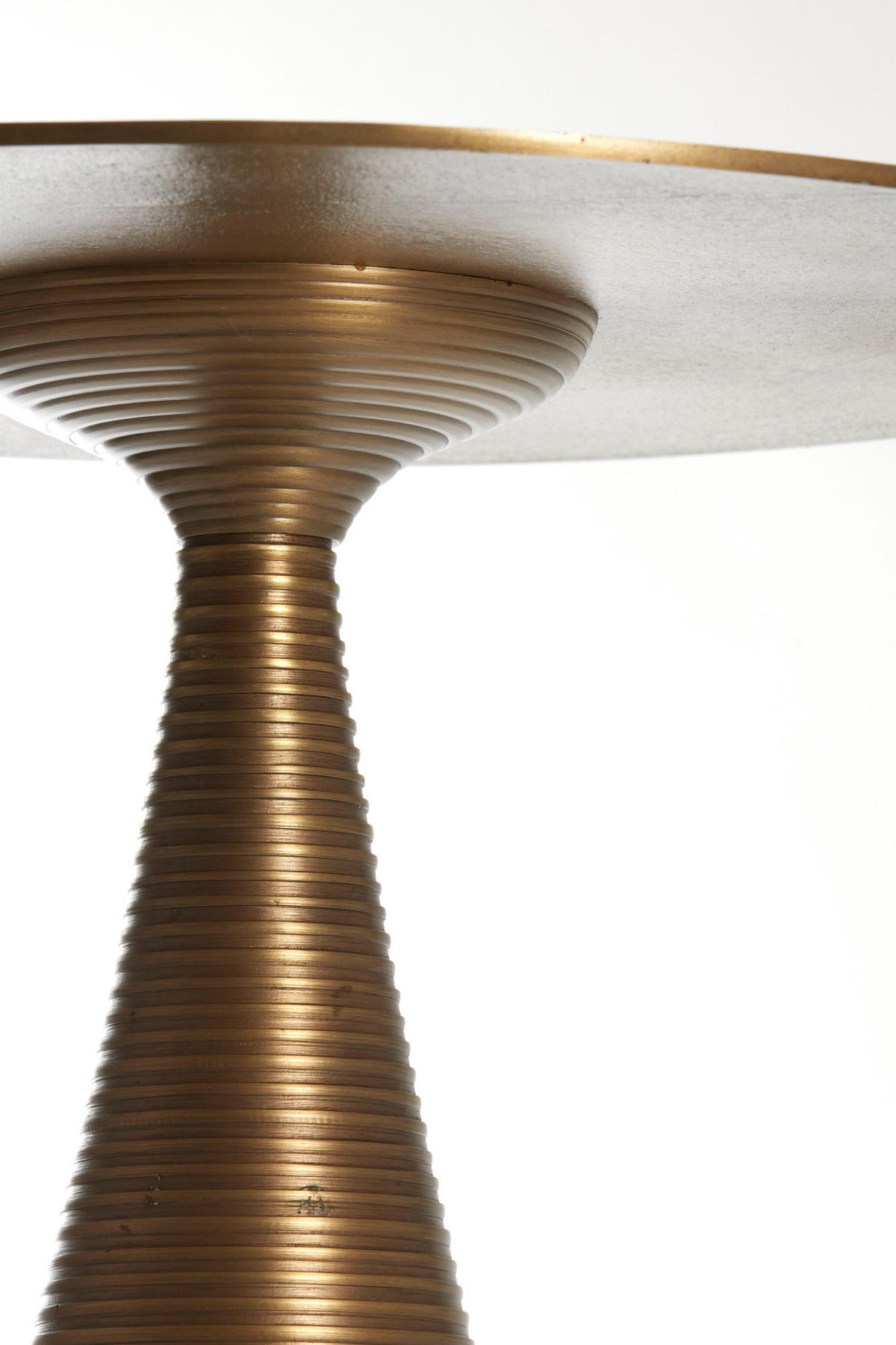 COUCHTISCH Bahia Bronze Ø60/39 cm - Bronzefarben, Metall (60/60/39cm) - Light & Living