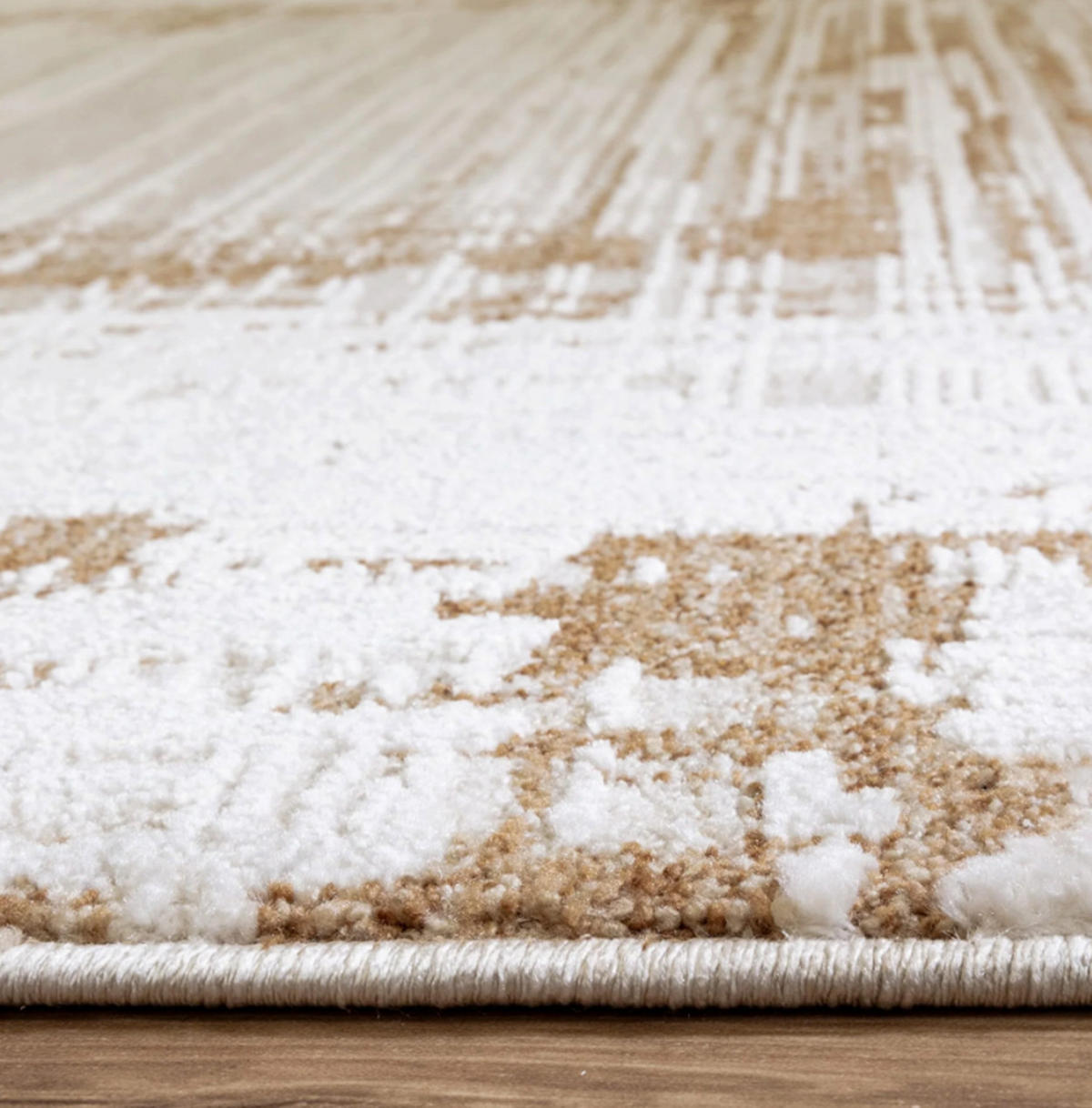 TEPPICH modern Flachgewebe ROMA Beige 200 x 300 cm - Beige, Textil (200/300cm) - Novatrend