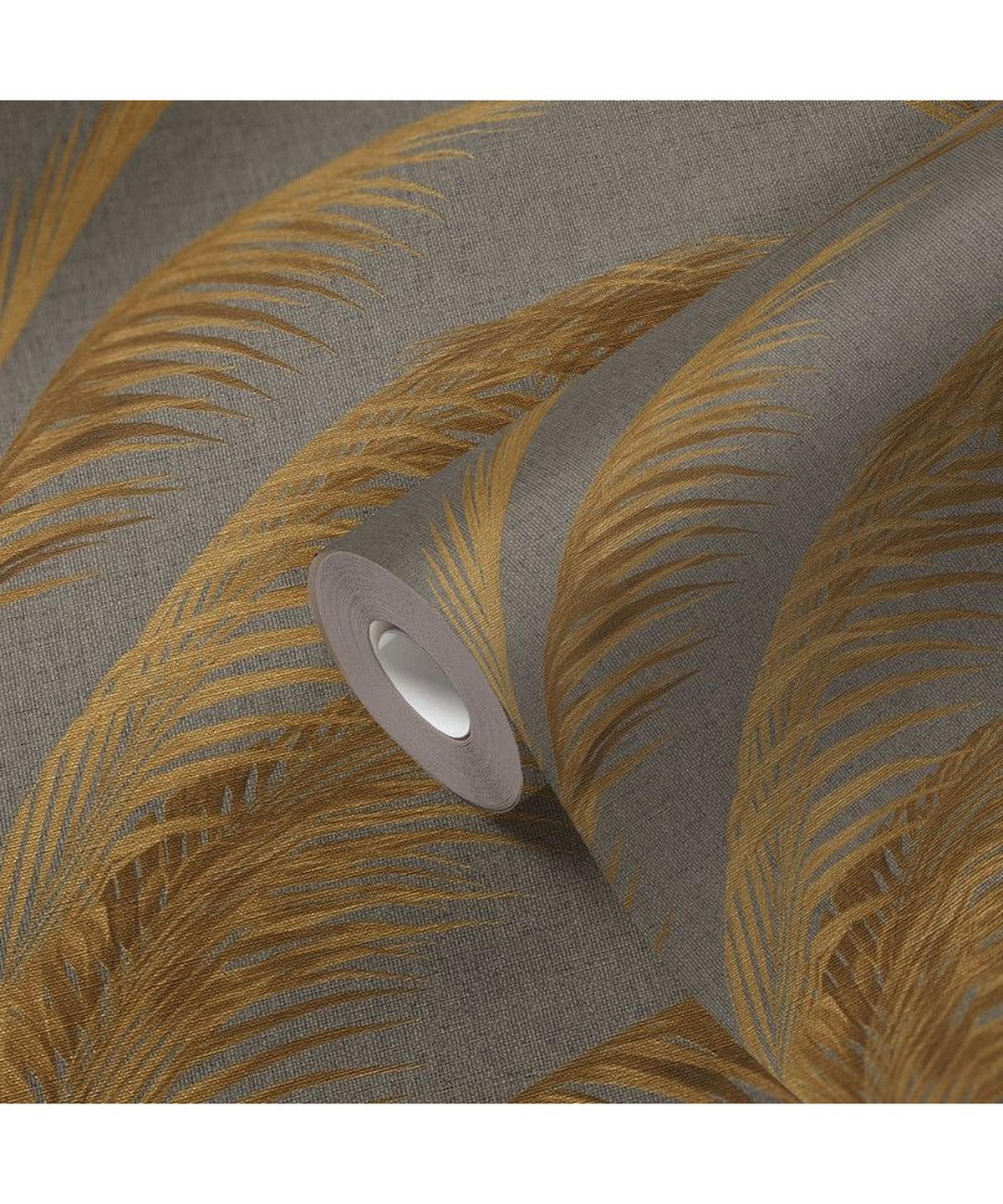VLIESTAPETE Grau 53/1005 cm - Grau, Textil (53/1cm) - KUNSTLOFT