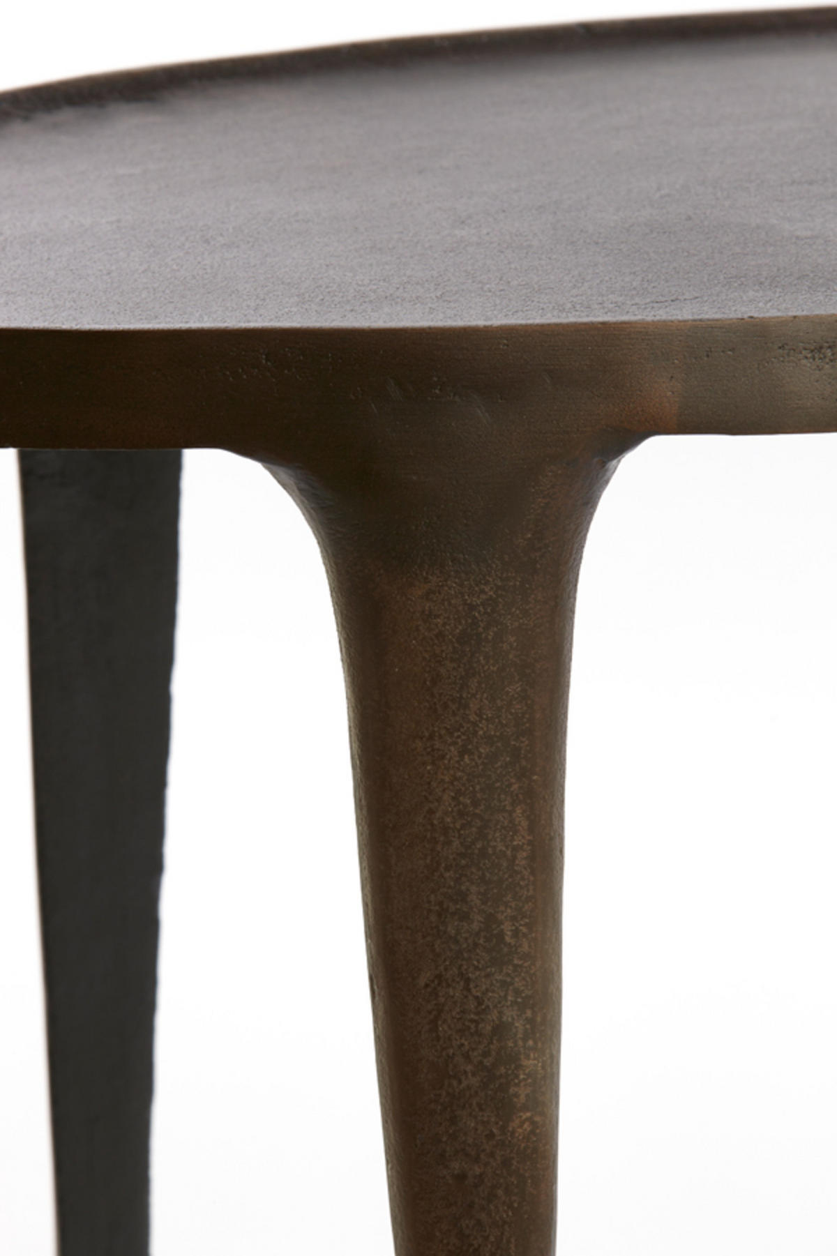 KONSOLENTISCH Arica Braun 110/43/80 cm - Braun, Metall (110/43/80cm) - Light & Living