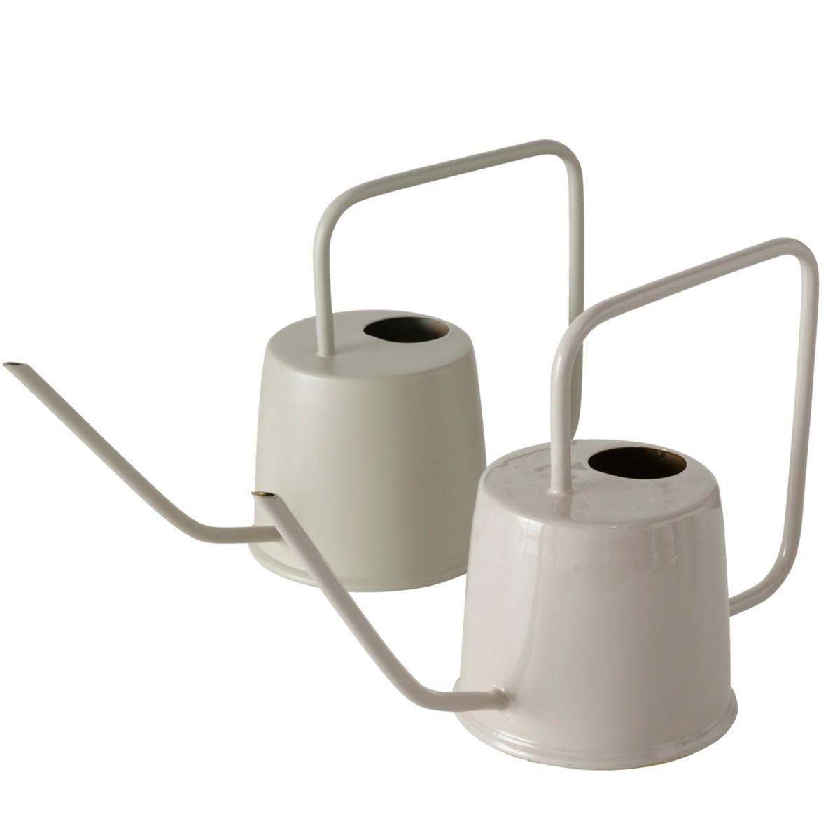 GIESSKANNE Metall Jaryn 23 cm - Grau, Metall (15/23/39cm) - Boltze Home