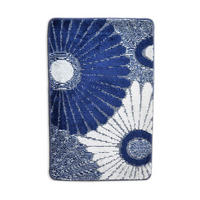 BADEMATTE 80/150cm GRAU-BLAU - Blaugrau, Textil (80/150cm) - ROLFNERS